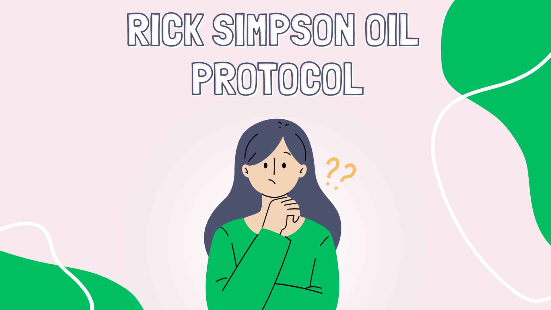 Rick Simpson Oil Protocol